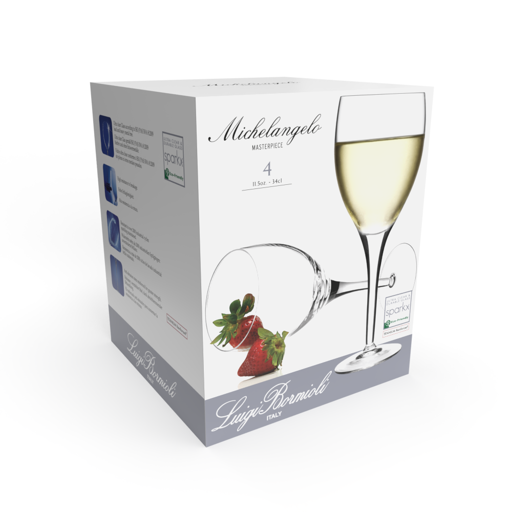 Michelangelo Masterpiece Grandi Vini 340ml Set of 4