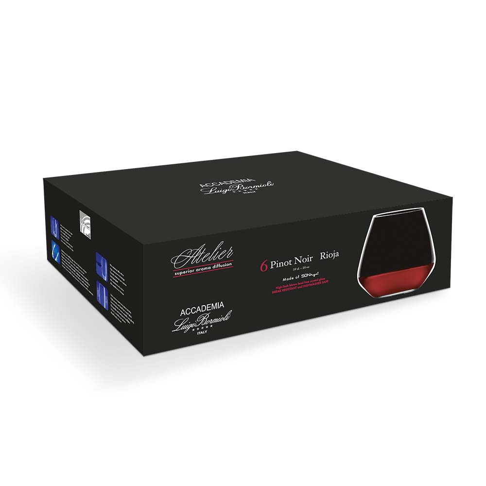 Atelier Stemless Pinot Noir 590ml 6 pack
