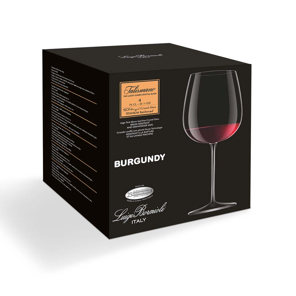Talismano Burgundy 750ml Set of 4
