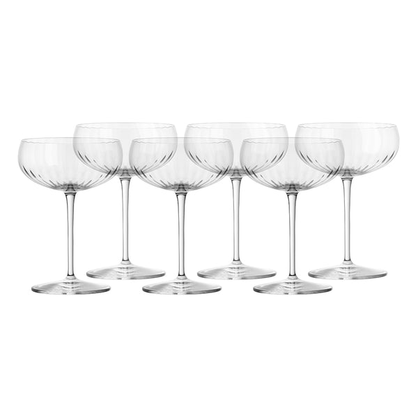 Bormioli Luigi Speakeasies set met 6 rode wijnglazen van glas, 70 cl. Hoogwaardig high-tech geluidsglas Bormioli Luigi Speakeasies set met 6 rode wijnglazen van glas, 70 cl. Hoogwaardig high-tech geluidsglas