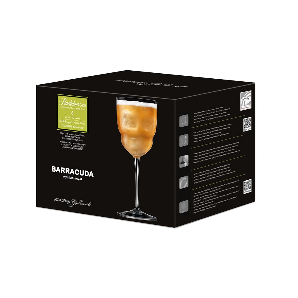 Backdoor 20's Barracuda 320ml Set of 6