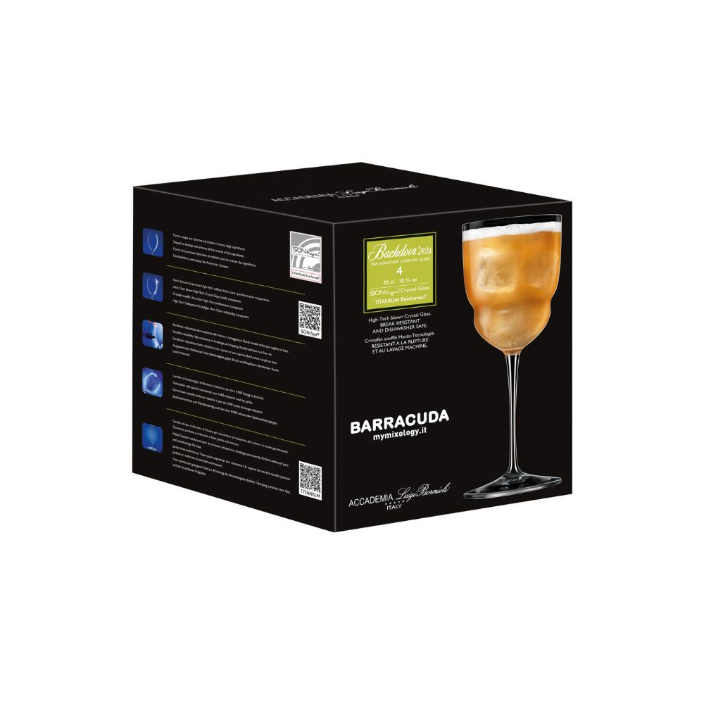 Backdoor 20's Barracuda 320ml Set of 4