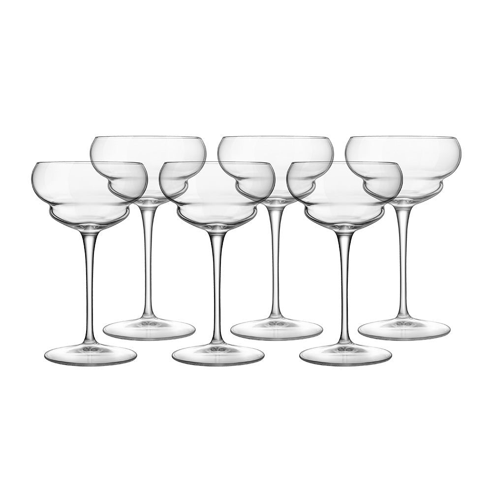 Backdoor 20's Nick & Nora 170ml Set of 6