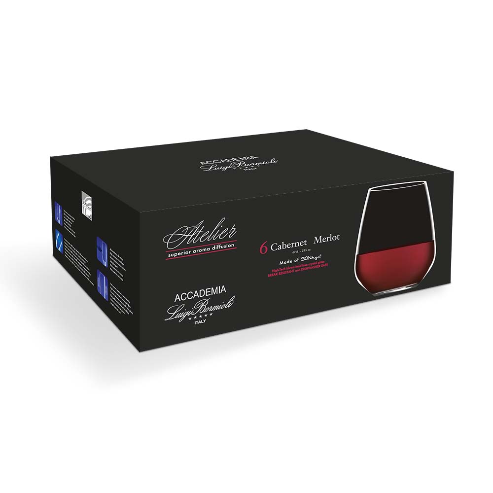 Atelier Stemless Cabernet 670ml 6 pack