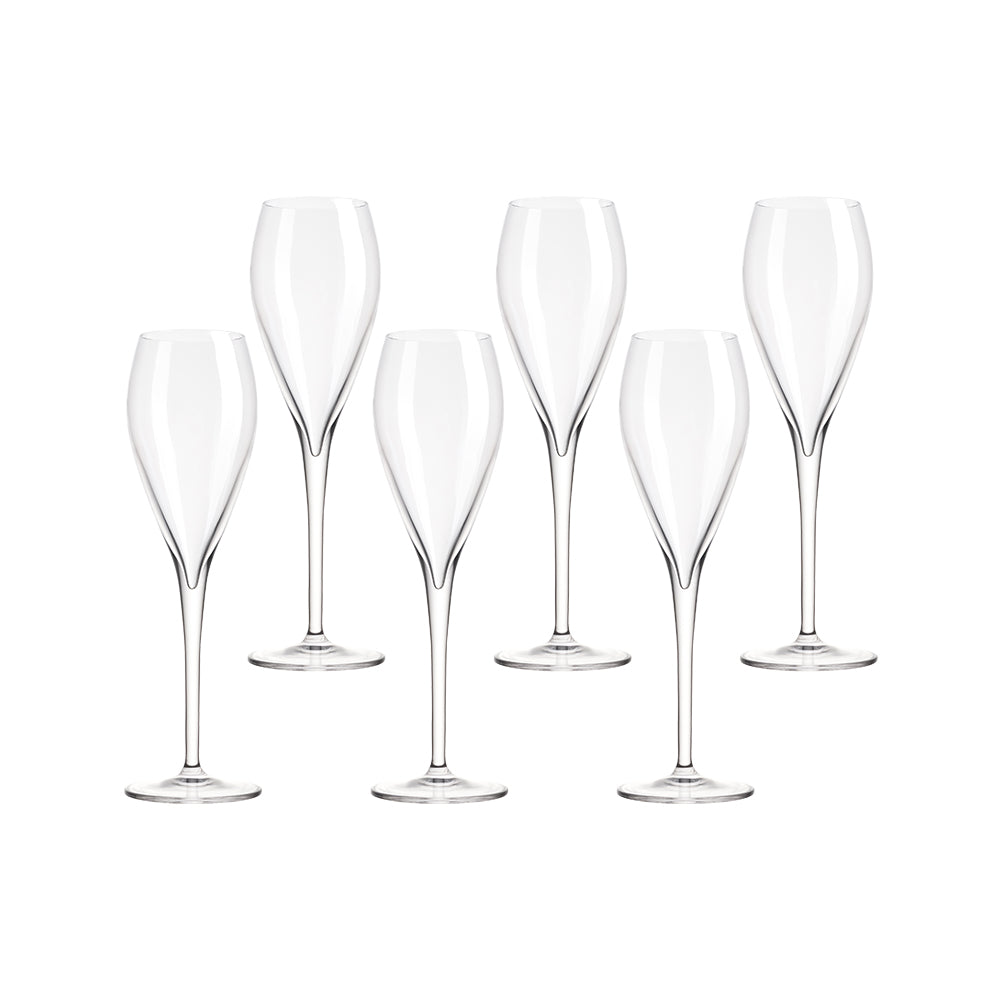 Atelier Sparkling Wine Flute 200ml 6 pack