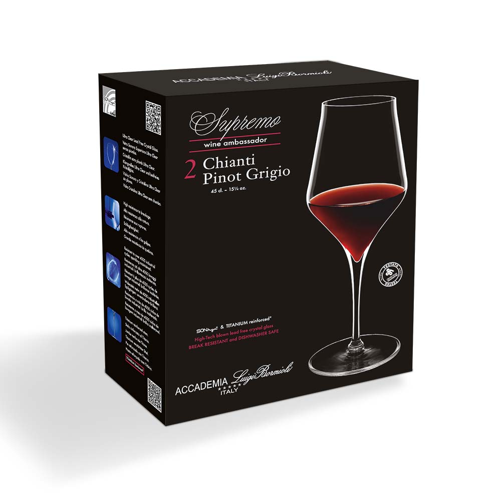 Supremo Sangiovese 450ml Set of 2