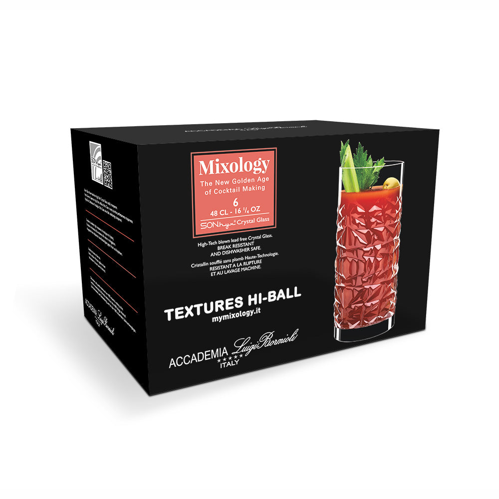 Mixology Textures Highball 480ml 6 Pack