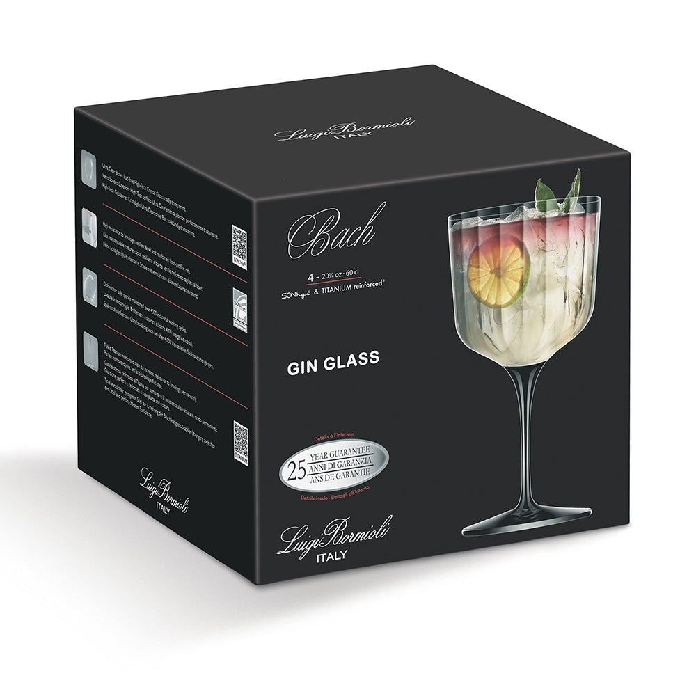 Bach Gin Glass 600ml Set of 4