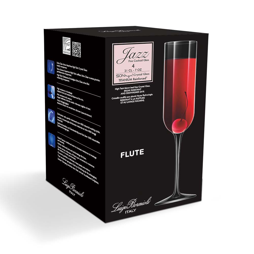 Jazz Flute 210ml 4 pack