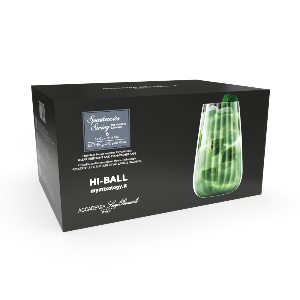 Speakeasies Swing Highball 570ml Set of 6