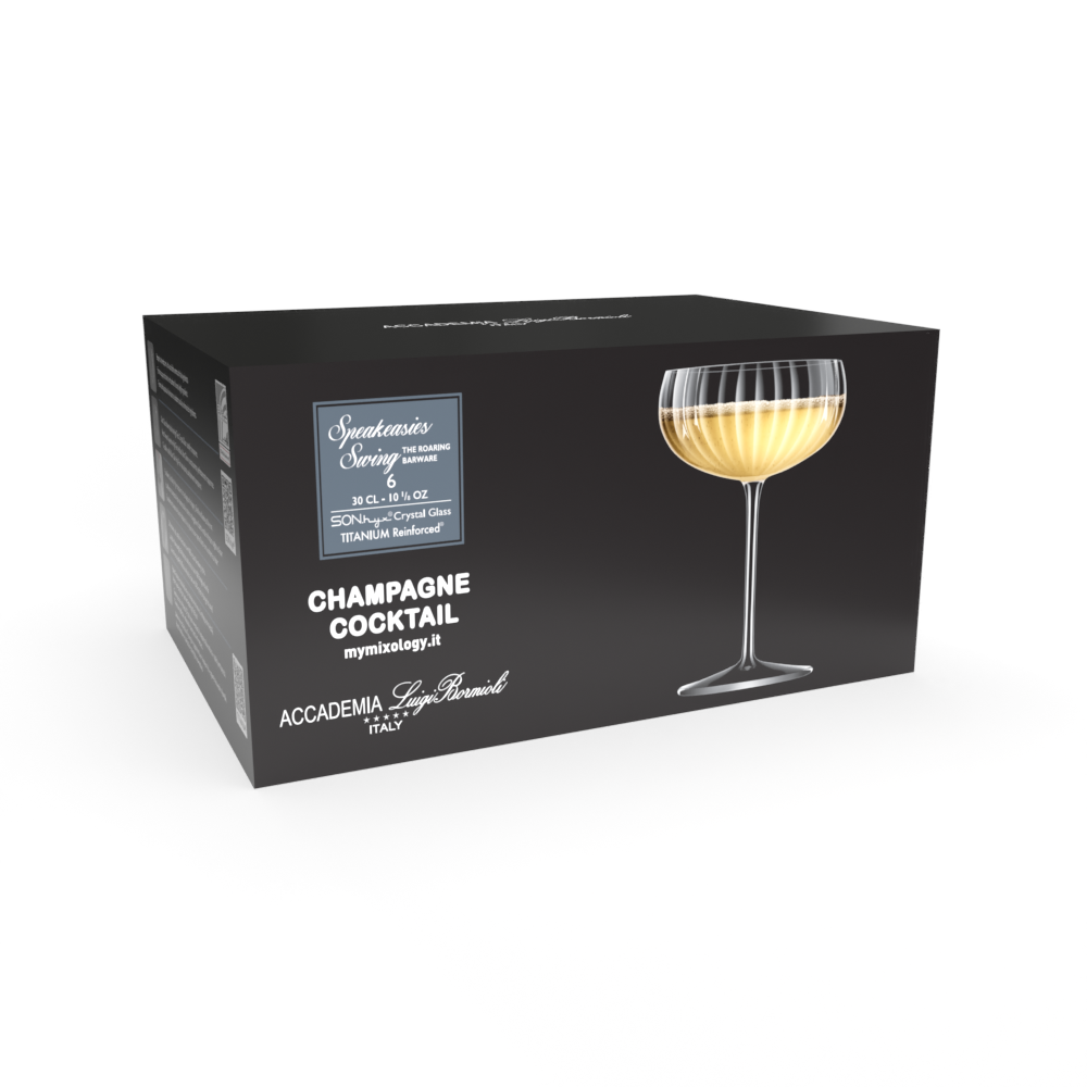 Speakeasies Swing Champagne Coupe 300ml Set of 6