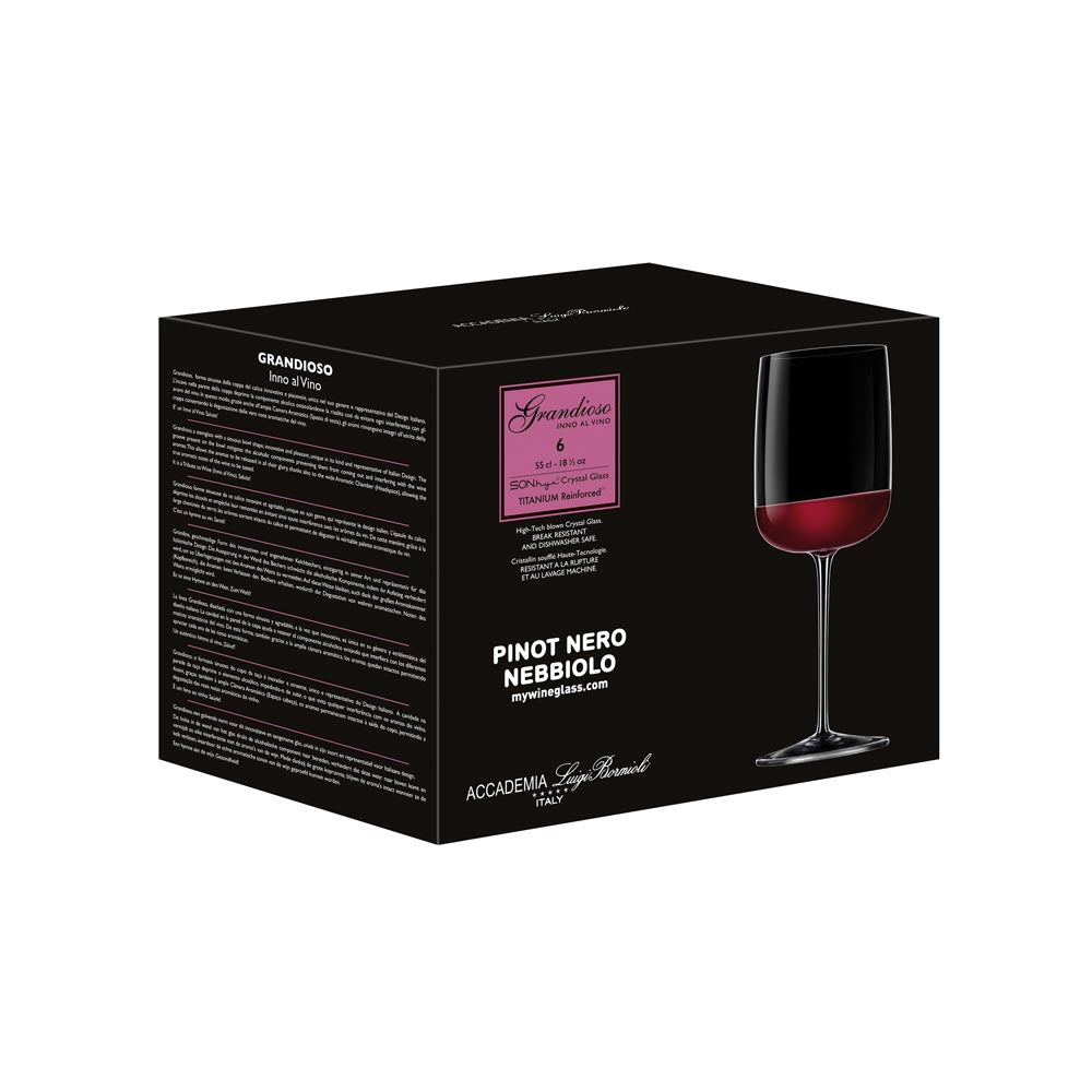 Grandioso Pinot 550ml Set of 6